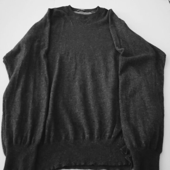 Folio New York Men's Sweater 100% Cashmere Crew Neck Size L. - Picture 3 of 12